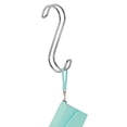 thumbnail image 7 of InterDesign Classico Metal Closet Rod Accessory S Hook, for Wardrobes, Handbags, Belts or Jackets, 0.7" x 3.8" x 5.5", Chrome, 7 of 7