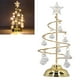 thumbnail image 4 of Lámpara de mesa con luz nocturna de árbol de navidad de cristal led, pequeña luz nocturna decorativa para dormitorio, adorno festivo cálido con interruptor y colgante de, 4 of 7