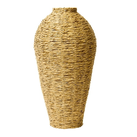 Better Homes & Gardens 22" Woven Faux Seagrass Floor Vase