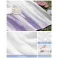 thumbnail image 6 of Purple Gray White Beach Towels Oversized Super Absorbent, Retro Country Abstract Mottled Texture Lightweight Bath Towel Quick Dry Sets For Bathroom/Pool/Rv Camping/Beach Play/Gym Room/Picnic 35"x70", 6 of 8