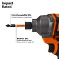 thumbnail image 3 of Klein Tools 32313HD 13-in-1 Multi-bit Ratcheting Screwdriver, Double-Ended Impact Bit Set, 12 Impact Driver Bits and 1/4-Inch Nut Driver, 3 of 8