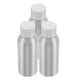 thumbnail image 2 of GOOHOCHY 3 botellas de viaje de aluminio - Frasco de maquillaje de 100 ml con tapa de rosca - Recipientes rellenables para aceites esenciales, perfumes y productos para el cuidado de la piel, 2 of 8