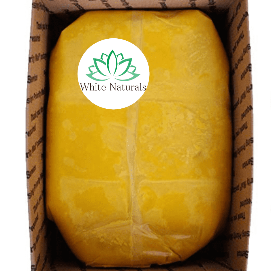 Bulk Yellow Shea Butter 5 lb By White Naturals Unrefined, 100 Pure
