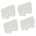 thumbnail image 1 of Colgador de soporte para afeitadora perfecl organizador de pared adhesivo almacenamiento soporte de maquinilla Blanco Ganchos Adhesivos para Afeitar, 1 of 8