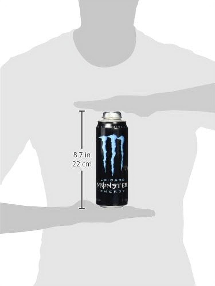 Monster Energy, Lo Carb Cap Can, 24 Fl Oz, 12 Count