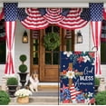 thumbnail image 3 of Welcome Spring Summer Hydrangea Garden Flag 12 x 18 Inch Double Sided, Burlap Floral Flower Welcome Yard Outdoor Flag, 3 of 6