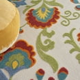 thumbnail image 6 of Nourison Aloha Indoor/Outdoor Ivory/Multi 9' x 12' Area Rug, (9x12), 6 of 9