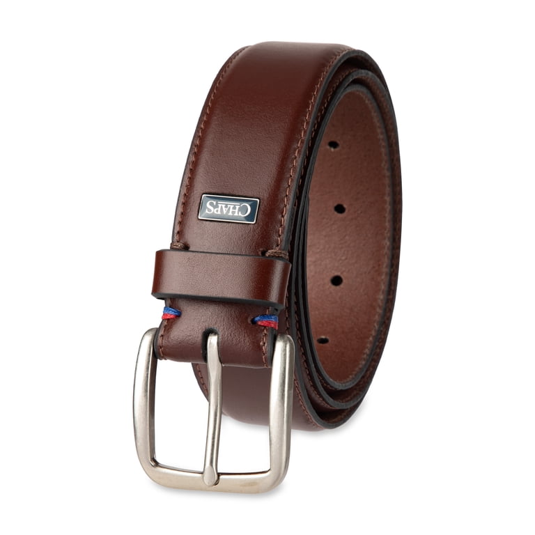 Chaps Men's Classic Everyday Casual Belt, Brown photo 2
