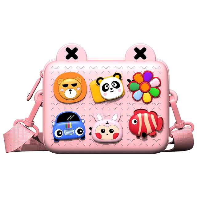 Kyusrd Summer Outdoor Patio Deals!Children Girl Funny Music Plastic Receive Female Bag Smart Toys Set