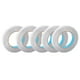 thumbnail image 2 of 5Pcs Aluminum Foil Tape Flame Retardant Conductive Thermal Insulation for Duct Sealing, 2 of 5