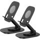 thumbnail image 4 of Portable Phone Stand Desktop Holder Circular Base -Slip Device Support 5.9×4.4×3.2in 2Pcs, 4 of 4