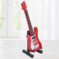 thumbnail image 1 of Modelo de Guitarra Regalo en Miniatura Simulacia de Madera Eléctrica, 1 of 7