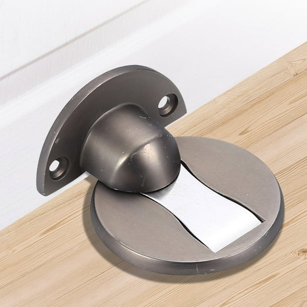 Herramientas para el hogar, Tope magnético para puerta, Tope magnético para puerta de suelo, Tope magnético para puerta, Tope magnético para puerta, Soporte de pared, Tope de puerta abierto, No requie