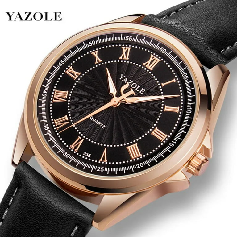 Yazole quartz watch hotsell