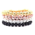 thumbnail image 2 of Elegance Lava Stone Bracelet For Calming emotions, 2 of 18
