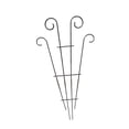 thumbnail image 1 of Enrejado para plantas trepadoras, enrejado para jardín, estacas decorativas para plantas a prueba de óxido. negro, 1 of 9