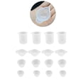thumbnail image 2 of Worallymy 16 Uds. subpaquete de tazas tazas medidoras de silicona reutilizable hecho a mano herramienta de medición DIY Worallymy JD735809683, 2 of 7