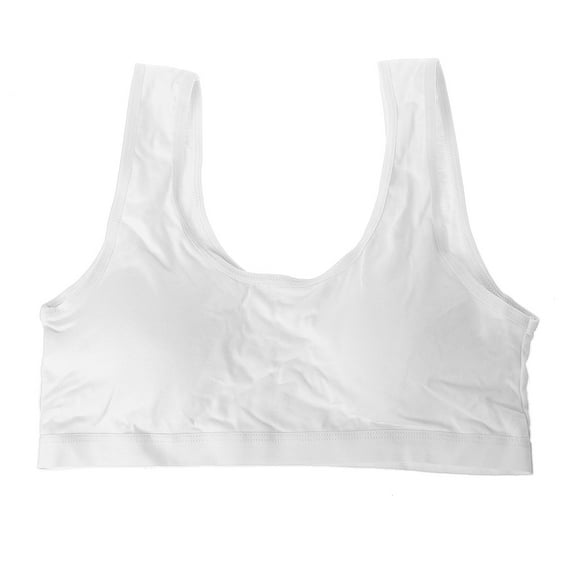 Girls' Modern Cotton Bralette for 8-10,10-12,14-16,Years for Fitness Running with Removable Padded