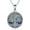 B-Celtic knot tree of life, variant on Tree of Life Necklace Sterling Silver Pentagram Pentacle Triple Moon Goddess Pendant Necklace Pagan Wiccan Magic Amulet Jewelry for Women Men