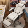 thumbnail image 3 of Luxury Durable Office Chair Long Sitting Elastic Home Swivel Gaming Chair Rotatable Boys Cadeira Gamer Garden Furniture Sets My Lux Decor Round, 3 of 29