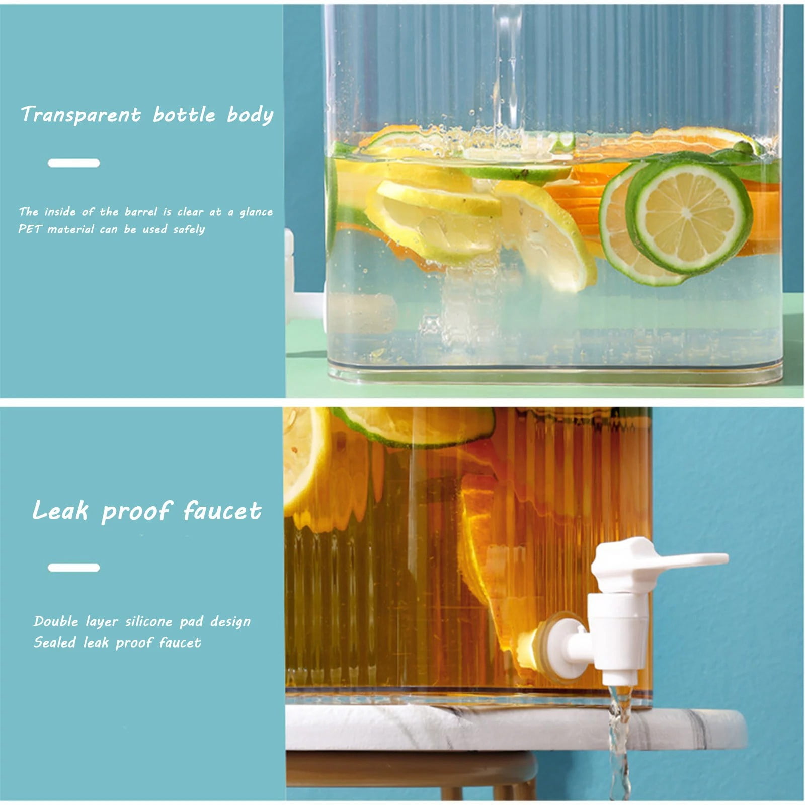 Distributeur Eau Portable Robinet Réservoir Eau 5.5L Bar Amigos