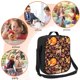 thumbnail image 5 of Fotbe Woodland Creatures Floral Lonchera Bolsa de Almuerzo para Hombres y Mujeres, Lonchera de Gran Capacidad, Bolsa de Almuerzo Reutilizable, Bolsa Térmica Aislante, 5 of 7