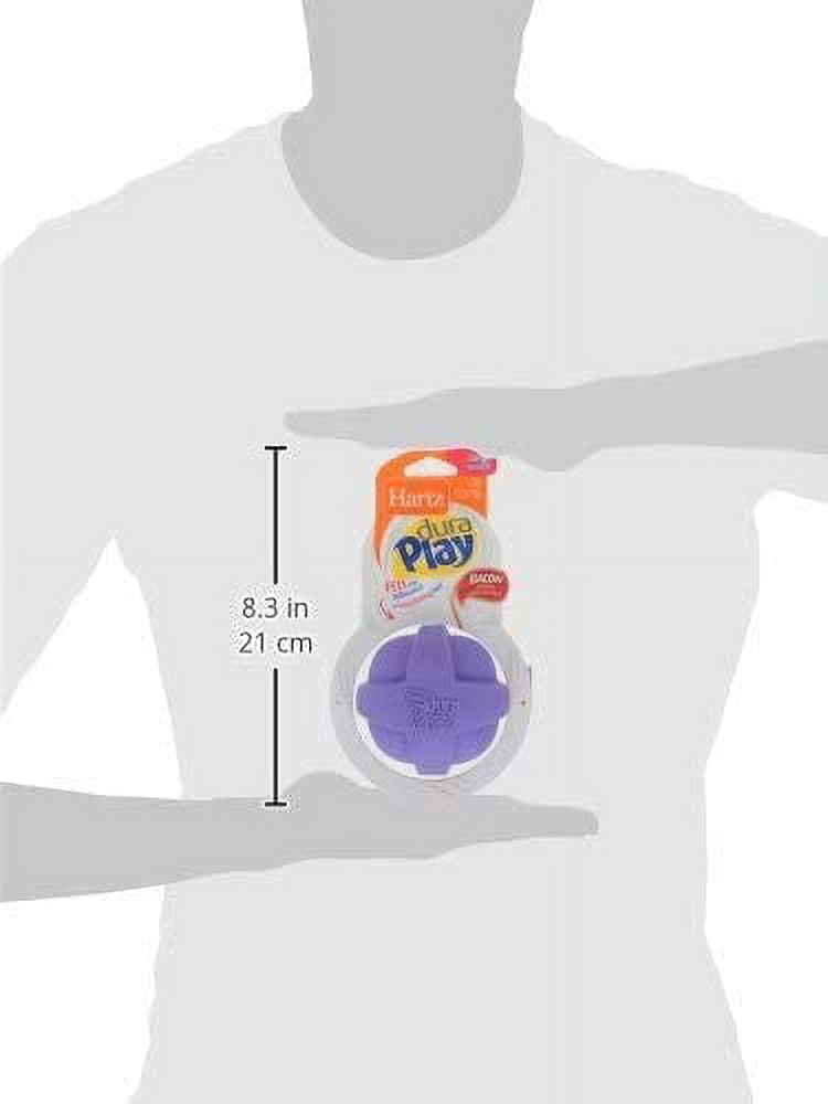 Hartz Dura Play Large Ball Dog Toy (Colors May Vary) (Pack of 2)