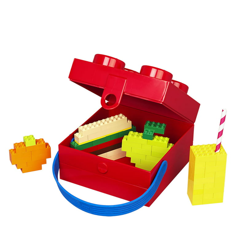 LEGO Lunchbox with Handle Bright Red 