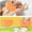 D-Orange, variant on Yeuimy Pan Scraper,Plastic Dish Scraper,Pot Scraper,Bowl Scraper,Kitchen Scraper Tool,Plastic Dough Scraper For Cast Iron,Pot And Pan Cleaning,Sturdy Scraper Kitchen Tool,Brown