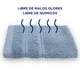 thumbnail image 3 of Set de Toallas 8 piezas Gris 100% Algodón Premium Hokins, 3 of 7
