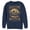 Navy Blue, variant on Men's Lion King Hakuna Matata Jungle Trio  Sweatshirt Black Large