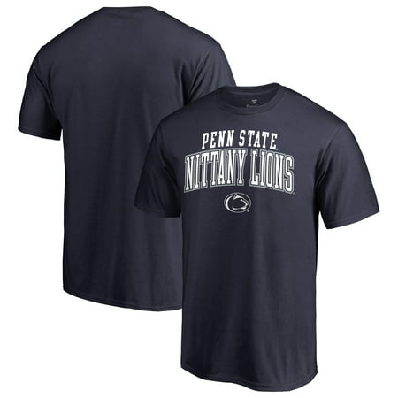 Penn State Logo Square - Penn State Nittany Lions Fanatics Branded Team Logo Square Up T-Shirt - Navy - L