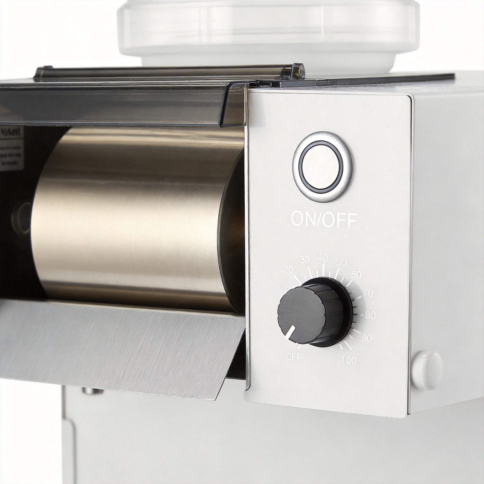 Snowflake Electric Snow Cone Machine - 132LBS/Day Stainless Steel, 0.48Gal