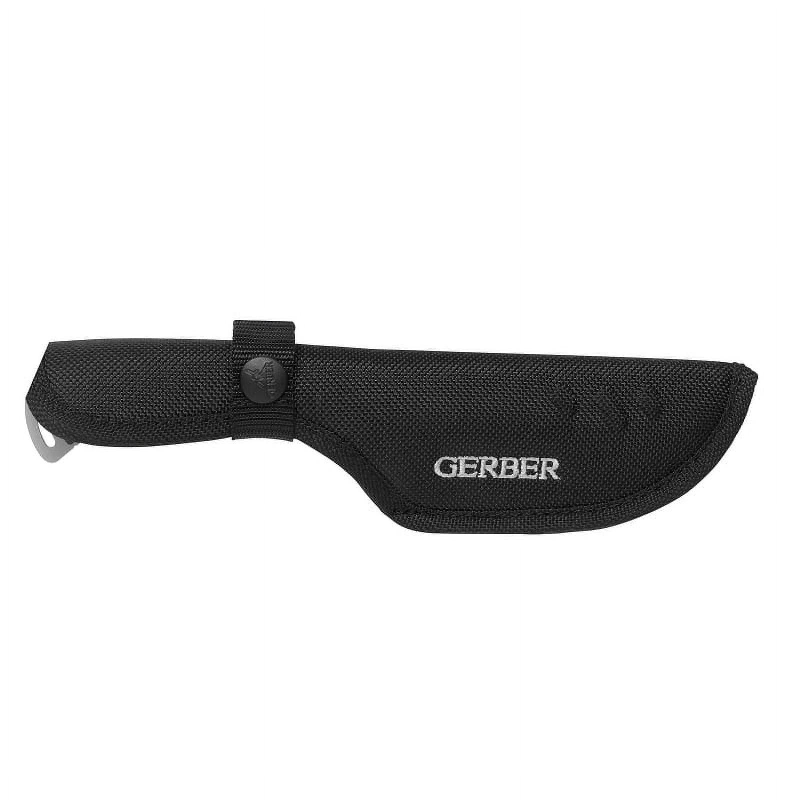 Gerber Gear Freeman Guide Knife, Drop Point - Plain Edge, Nylon Sheath