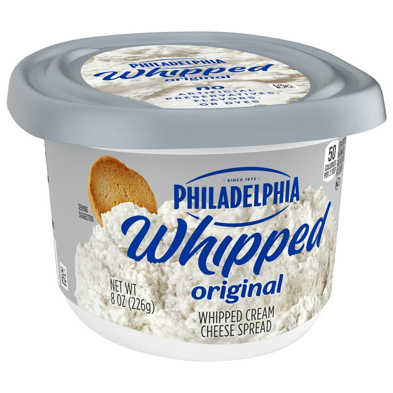 Philadelphia Original Whipped Cream Cheese Spread, Oz Tub, 45 OFF