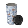 thumbnail image 2 of KLL Seal Fox Seagull Whales Pattern Stainless Steel Vacuum Insulated Tumbler - Carry Insulated Coffee Mug - Reusable Insulated Cold Brew Iced Coffee Cup Thermos, 2 of 8