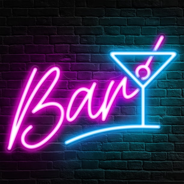 Letrero de Neón LED para Bar Kavaas, Decoración para el Hogar, Alimentado por USB