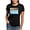 Black, variant on - Handslineup4_18Blk Womens Tri Blend T Shirt - Womens Tri-blend T-Shirt