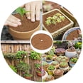 thumbnail image 5 of 4 Pieces Coir Plant Mats, Plant Protection Disc, Coconut Mat Mulch Disc Pot Plant Protection Mat for Home Hotel Garden (30cm), 5 of 5