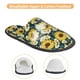 thumbnail image 3 of Fotbe Sunflowers Pantuflas Peludas para Mujer con Estampado, Zapatillas de Peluche, Zapatos de Invierno para Casa, Uso Interior y Exterior-Medium, 3 of 8