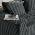thumbnail image 6 of 108" Modular Sectional Sofa Cloud Sectional Couch with Deep Seat Modern Comfy L-Shaped Upholstered Couch for Living Room, No Assembly Required, Gray, 6 of 10