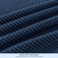 thumbnail image 4 of 2024 Textured Grid Stretch Sofa Cover Couch Slipcover with Separate Cushion Cover(Gray  Sofa), 4 of 6