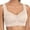 Beige, variant on Tbopshirt Wirefree Bras for Women Plus Size,Women Bras Embroidered Glossy Comfortable Breathable Bra Underwear No Rims