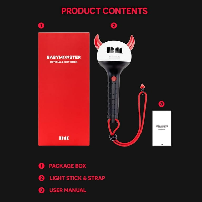 アイドル BABYMONSTER OFFICIAL LIGHT STICK BABYMONSTER - OFFICIAL LIGHT STICK