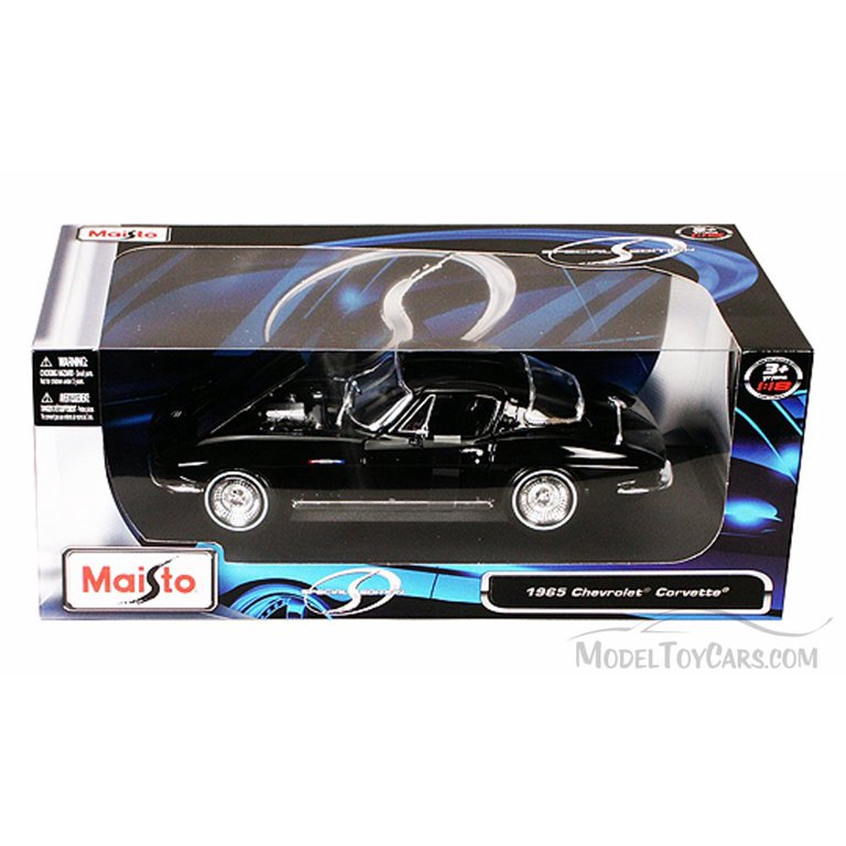 Maisto 1965 Chevrolet Corvette 特別版 1965 Chevrolet Corvette Special Edition Diecast Boxed 1:18