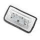 thumbnail image 3 of For Mercedes SL R230 License Plate Lights Replacement Exterior White ABS Direct Replacement Car Accessories, 3 of 5