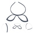 thumbnail image 3 of Unique Bargains 1 Pc Cute Frosted Animal Headbands for Women Dark Blue, 3 of 6