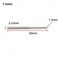 thumbnail image 1 of 1 Pcs 2.35mm Tige Poignée Droite Perceuse Travail du Bois Hss Perceuse 1.5mm, 1 of 5