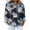 Black#01, variant on Denim Splicing Shirt Women Lightweight Casual Waffle Knit Patchwork Long Sleeve Jean Collared T-Shirts Vintage Printed Summer Pullover Shirts Cute Summer Holiday Vacation Tops