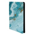 thumbnail image 3 of HemaKayy Decorative Leather Book Sleeve Covers, Colorful Book Cover for Men and Women Bible Classroom Textbook Protection and Care (6.3" x 8.7") - Unique Marble Texture, 3 of 5